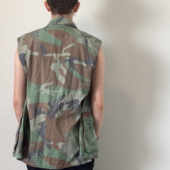 US army vest, available in medium and small, vintage, original, used in combat - Picture 2 of 2